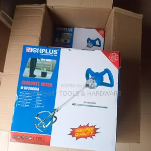 Richplus Rp2000m Concrete Mixer. It Is A Handheld Electric
