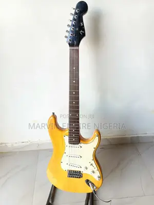 Rent a Fender Electric Guitar for Props, Aesthetics, Events, Shows