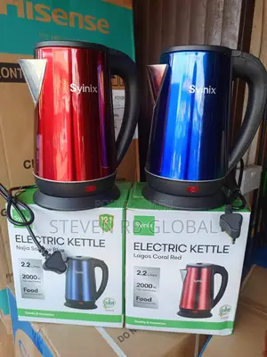 Syinix 2.2l Electric Kettle (Red / Blue) 2.2l | 2000w |Fast Boiling