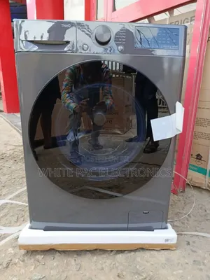 Lg Front Load (Wash & Dry)Washing Machine 9/5kg, Silver, Inverter