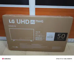 Lg 50uq70 50” Tv – Affordable, Original Sealed