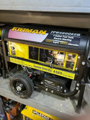 4/4.5kva Firman Black Series Fpg4800e2 Remote Petrol Generator