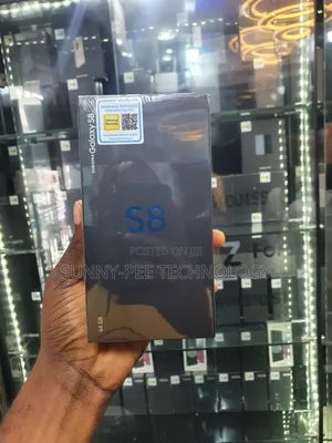 New Samsung Galaxy S8 64 GB Black