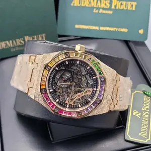 Audemars Piguet Quality Luxury Men Chain Strap Wristwatch