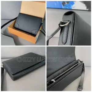 Louis Vuitton Quality Luxury Men Genuine Leather Cross Bag