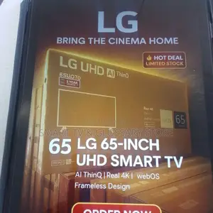 Lg 65 Inches Smart Tv Apps With Bluetooth Wifi Google Ai Thinq