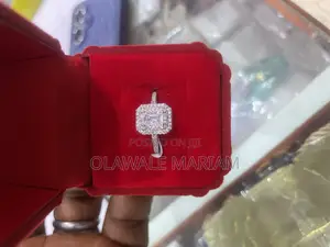 Zirconia Engagement Ring