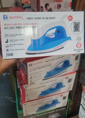 Sonik Solar/Inverter Pressing Iron 250w