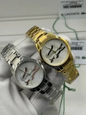 Original Lacoste Stainless Steel Quartz Analog Watches in Store