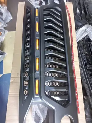 Off-Road Front Grille Cover With LED for Jeep Wrangler