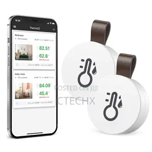 .Wireless Thermometer Hygrometer, Bluetooth 5.0 Humidity Temp. Sensor