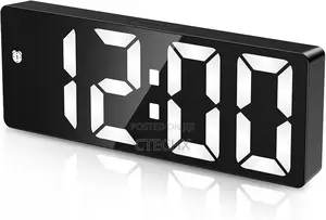 Digital Alarm Clock, Bedside Alarm Clock With 6.5" Display