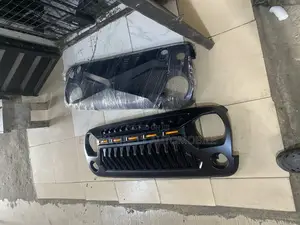 Jeep Wrangler JK (2010-2018) LED Angry Grille Front Grill