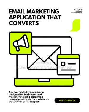 Email Marketing Application (Smtp Supported) – Windows