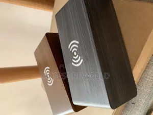 Bamboo Wooden Wireless Charging Desk Clock Gift Souvenirs