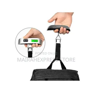 Handheld Digital Scale 50kg Backlite With Weight Hook for Travel Bag