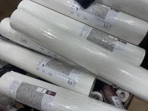 Plain White Paintable Wallpaper
