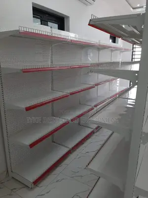 Wall Side Supermarket Display Shelf