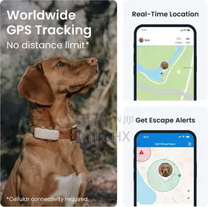 GPS Dog Tracker | Health Alert | Real-Time Location Tracking