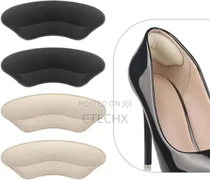 4 Pairs Heel Grips for Men and Women, Heel Pads for Shoes Too Big