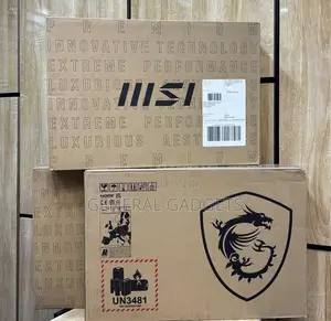 New Laptop MSI GF63 16GB Intel Core I7 SSD 512GB