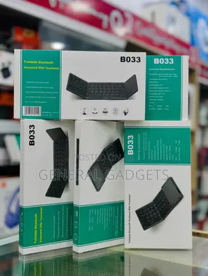 Foldable Wireless Keyboard Touch-Mouse Pad