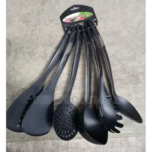 6pcs Strong Silicon Non-Stick Cooking Spoon Set