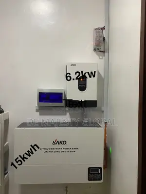 Sako 6.2kw Inverter With 15kwh Backup System Set Up With Solar Panels