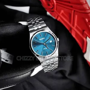 Casio Quality Luxury Men Chain Strap Wristwatch