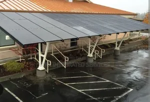 Solar Car Port, Fabrication