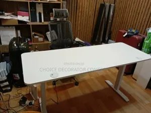 Adjustable Office Table 1.6meter (White)