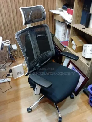 Butter Fly Office Chair White and Black