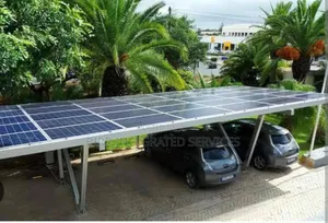 Solar Car Port Fabrication