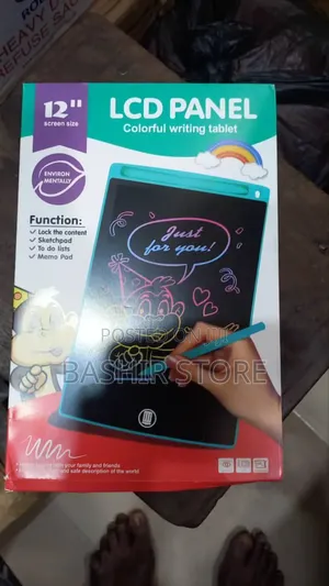 12-Inch LCD Panel Colorful Writing Tablet.