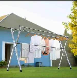 Outdoor Foldable Telescopic and Clothes Dryer Hanger- Rack