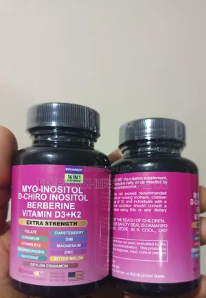 Myo-Inositol D-Chiro Inositol Berberine Vit D3+