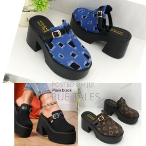 Women's Casual  Platform Clogs. Sizes 37-42.