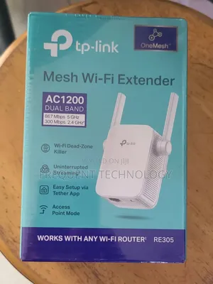 Tp-Link Re305 Ac1200 Dual Band Mesh Wi-Fi Extender