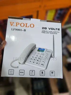 V Polo Table Phone, Dual Sim, Music.