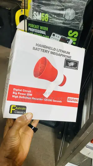 Handheld Rechargeable Megaphone