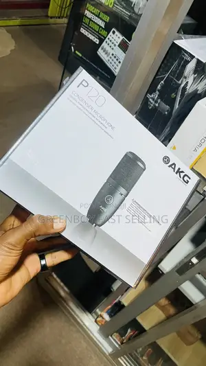 Akg Condenser Microphone For Recording And Podcast