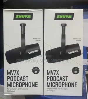 Podcast Microphone Shure Mv7x