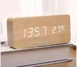 Wooden Digital Clock