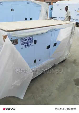 Perkins 50kva Soundproof Diesel Generator
