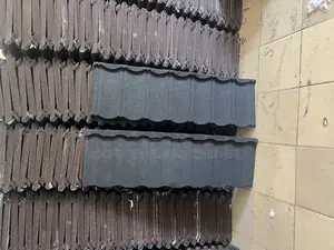 Milano and Bond Stone Coated Roofing Tiles Design Black