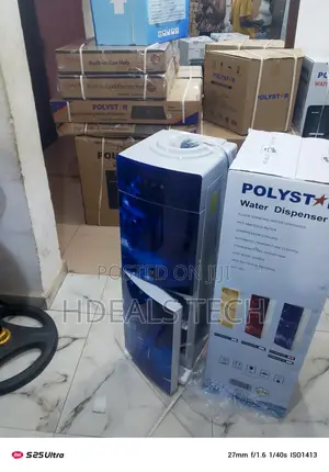 Polystar Water Dispenser With Refrigerator – Pv-R6jx-5