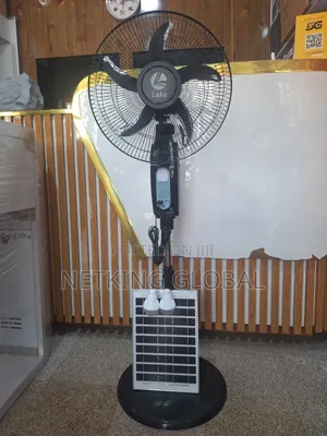 Solar Stand Fan