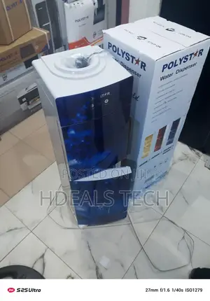 Polystar Water Dispenser With Fridge Compartment