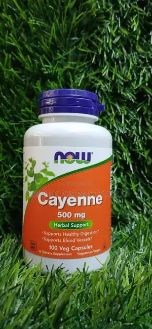 Now Foods Cayenne 500mg- 100vegcaps