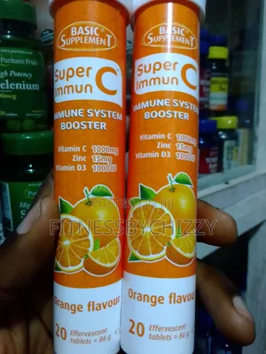 Super Immune Vitamin C Plus Zinc and D3 X 20 Disolvable Tablets